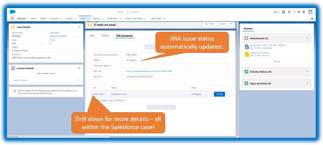Salesforce Jira Integration 6-6